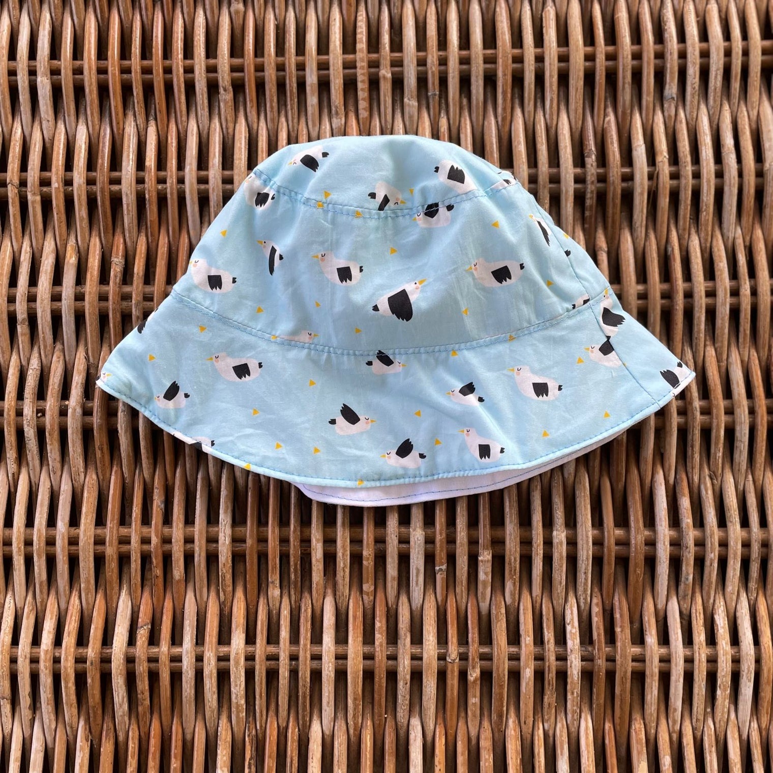 Bucket Hat | Blue Birds | Reversible